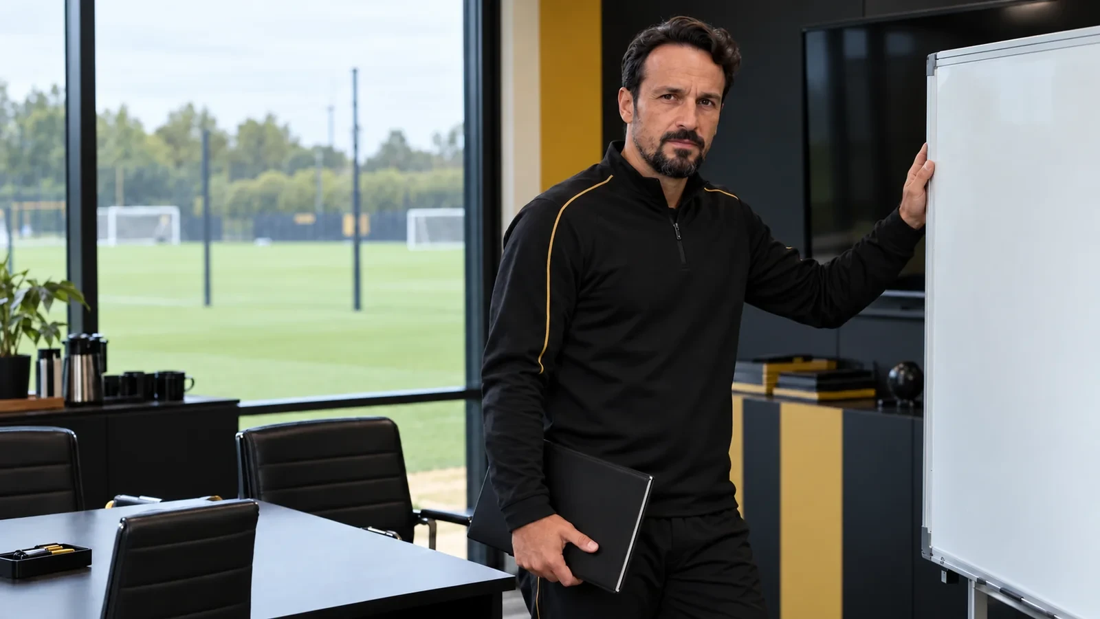César Peixoto chuẩn bị phương án chiến thuật cho Wolverhampton