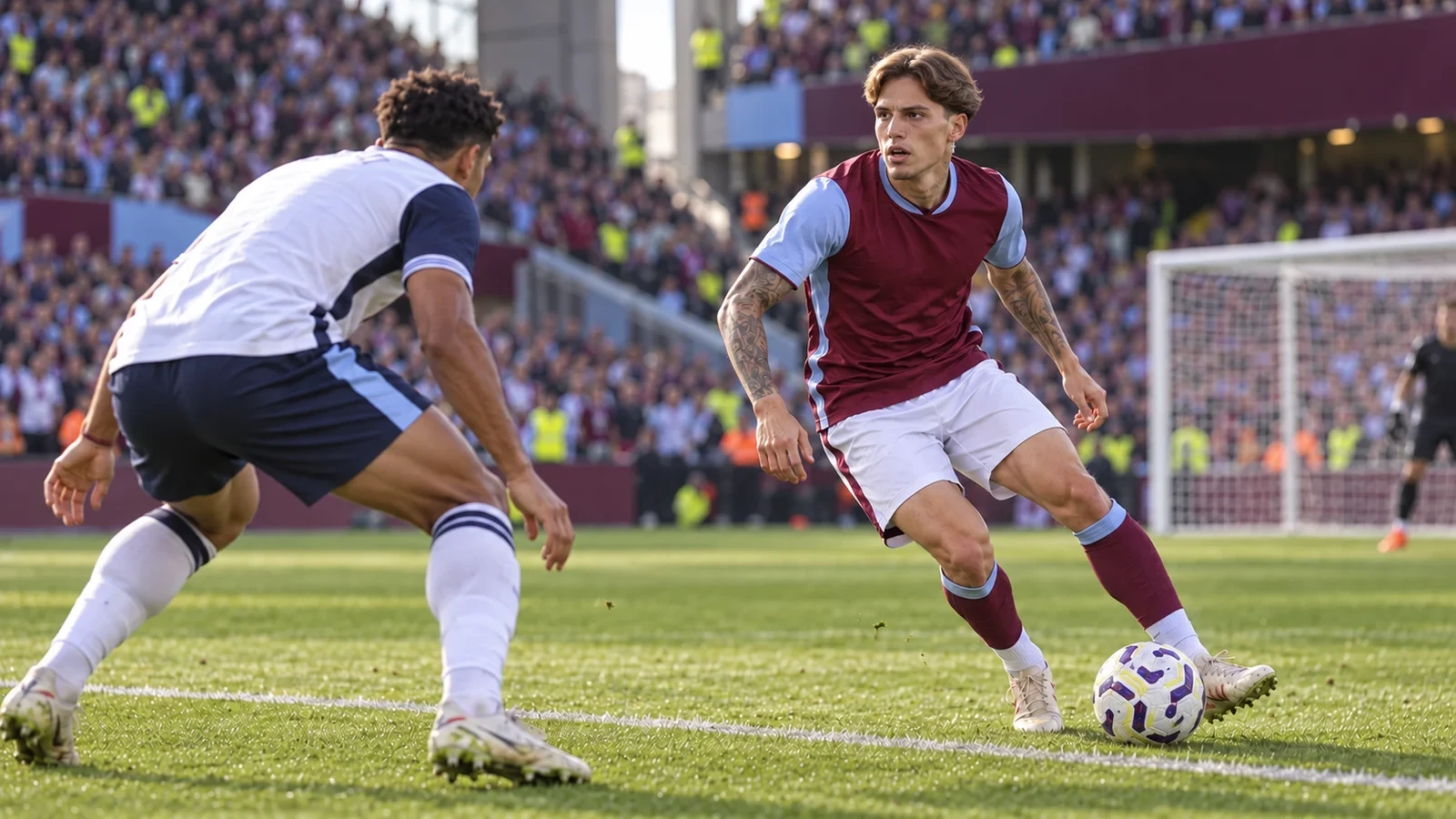 Alejandro Garnacho đổi nhịp trong buổi tập Aston Villa