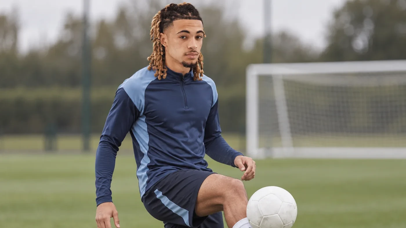 Luka Lynch trong bối cảnh chuẩn bị tập luyện tại Oxford United