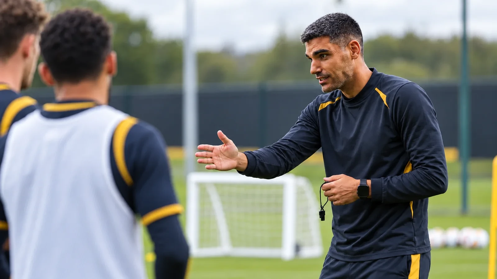 Diogo Coutinho điều hành bài tập của Wolverhampton